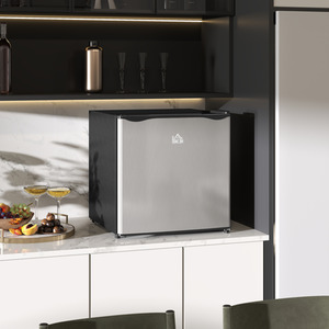 HOMCOM 46 Litre Table Top Fridge Mini Fridge with Chiller Box by HOMCOM