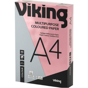 Coloured Paper 500 Sheets - Red by Office Depot