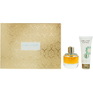 Elie Saab Girl Of Now 2 Piece Eau de Parfum 50ml Gift Set For Her - Yellow by Elie Saab