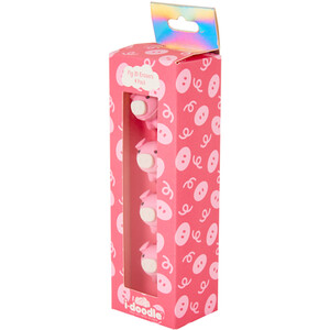 Pack of 4 Pig 3D Erasers - Pink by i doodle