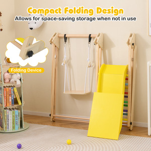 Montessori Playground Climber Playset by Costway