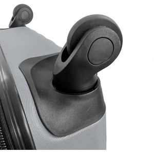 3pc ABS 4 Wheel Diamond Luggage Set by Groundlevel