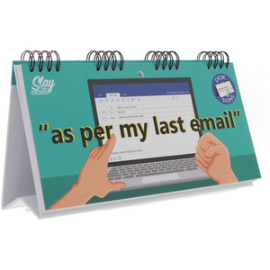 As Per My Last Email Flip Book - Multicolor by Boxer Gifts