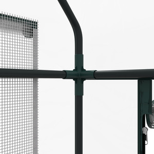 Outsunny Raised Garden Bed with Plastic Greenhouse Cover and Bed Liner - Natural and Clear by Outsunny