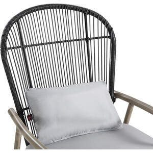 Darcie Bistro Set - Grey by Malay