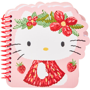 Strawberry Hello Kitty Shaped Notebook - Pink by Hello Kitty