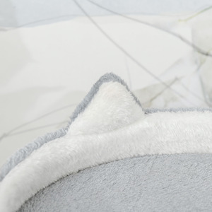 PawHut 100cm Cat Tree Condo - Grey by PawHut