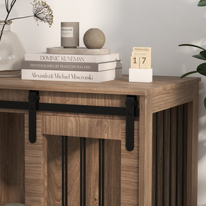 PawHut Dog Crate Furniture with Removable Cushion by PawHut