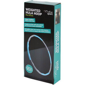 Active Sport Weighted Hula Hoop Blue and Grey by Active Sport