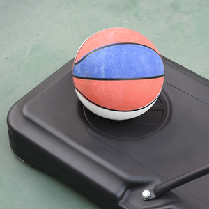 HOMCOM Basketball Stand and Hoop - Black by HOMCOM