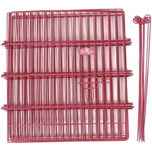 Metal Pet Playpen in Pink - Pink / 76cm by Actiaspet