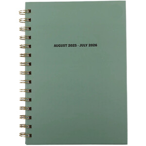 25/26 Muted Typo Diary