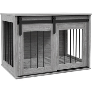 PawHut Dog Crate Furniture with Removable Cushion by PawHut