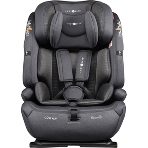 Logan i-Size Child Car Seat and High Backed Booster - Graphite by Cozy N Safe