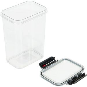 Adjustable Date Clip Top Storage - Clear / 1.4l