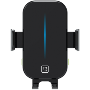 Universal Wireless Charging Phone Holder and Telescopic Mount - Black by PW3R