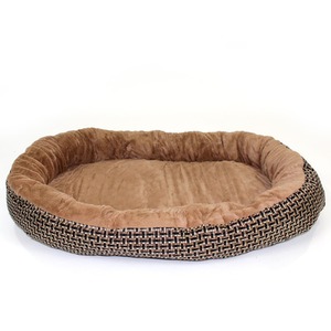 Deluxe Orthopaedic Dog Bed in Brown - Brown / XL by Actiaspet