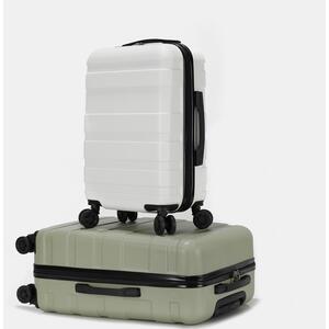 3 Piece Set Of Suitcase Travel Luggage - Olive Green by OHS