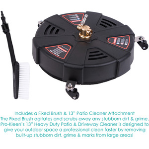 Pressure Washer Jet Power Wash with Patio Attachment - Blue by Pro-Kleen