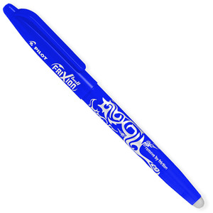 Pilot Frixion Erasable Rollerball Pens and Refills - Blue by Pilot