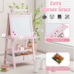 Kids Art Easel by Costway
