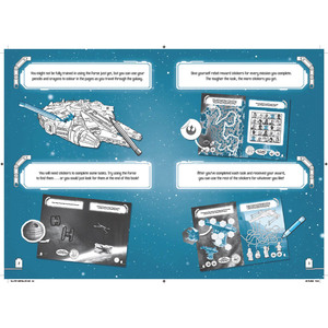 Lego Star Wars 800 Stickers - Black by Boxer Gifts