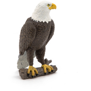 PAPO Wild Animal Kingdom Sea Eagle Toy Figure - Brown by PAPO