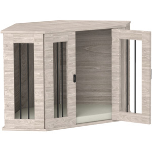 PawHut 2 in 1 Conner Dog Crate Furniture with Cushion by PawHut