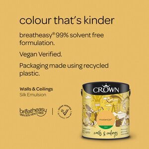 Crown Walls and Ceilings Silk Emulsion by Crown Paints