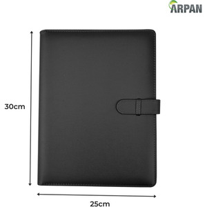 A4 Professional Presentation Display Book 36 Sheets - Black by Arpan