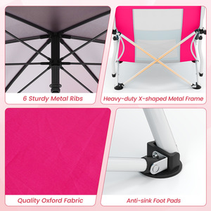 Beach Umbrella Chair by Costway