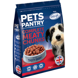 Pets Pantry Complete Meaty Chunks - Beef by Pets Pantry