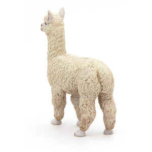 PAPO Wild Animal Kingdom Alpaca Toy Figure - White by PAPO