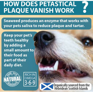 Petastical Plaque Vanish, Plaque Off Dogs, Cats, Banish Plaque Remover by Petastical