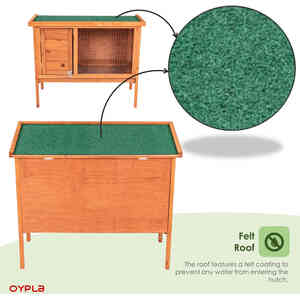 Oypla Single Hutch 820x390x700mm by Oypla