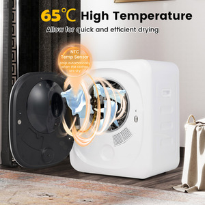 Compact Laundry Dryer - White by Costway