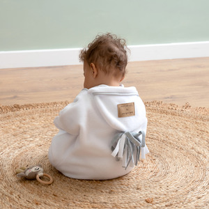 Star Fleece Baby Wrap Blanket by Clair de Lune