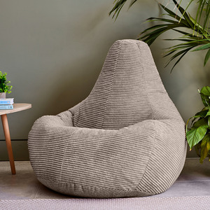 icon Dalton Gaming Bean Bag Chair, Set of 2 - Stone by icon