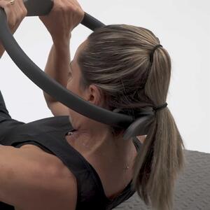 Phoenix Fitness Double Handled Pilates Ring Magic Circle - Black by Phoenix Fitness