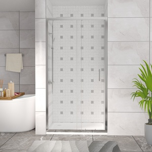 Sliding Single Shower Enclosure Wetroom Shower Screen Door