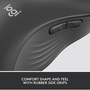 Logitech Signature Large Wireless Mouse For Left Hand - Graphite by Logitech