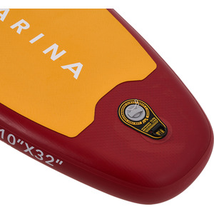 Aqua Marina Fusion 10ft10 All Round Inflatable Stand Up Paddle Board - Yellow by Aqua Marina