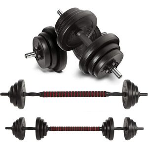 Adjustable Dumbbells Weights Home Gym Equipment - Black by Kelly Weights