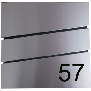 The Statement No1 - 57 by The house nameplate company