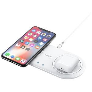 Anker Powerwave 10 Dual Pad Wireless Charger - UK B2571K21 - White by Anker