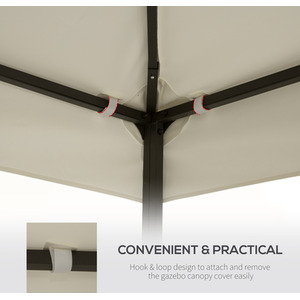 Outsunny Patio Gazebo Tent Cover Replacement by Outsunny