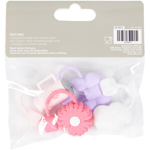 Pack of 4 Straw Covers - Multicolour by MY