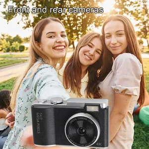 64MP HD Digital Camera with 2.4inch Screen - Black