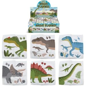 Dinosaur Magic Flannel - Multi Coloured by Hello Chums