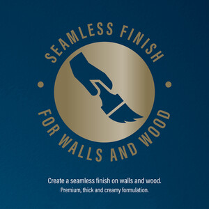 Crown Crafted Luxurious Flatt Matt Paint - Printworks by Crown Paints